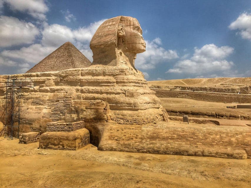 From El Sokhna Port: Pyramids & Grand Museum Day Tour