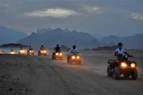 Hurghada Desert Quad Safari with Dinner & Stargazing
