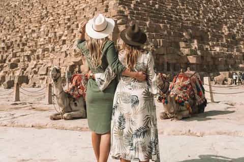 Cairo: Giza pyramids, Sphinx, and Great Pyramid Tour