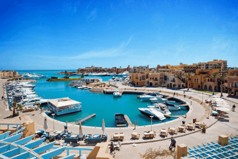 Hurghada: El Gouna Day-use, Speedboat, Sightseeing