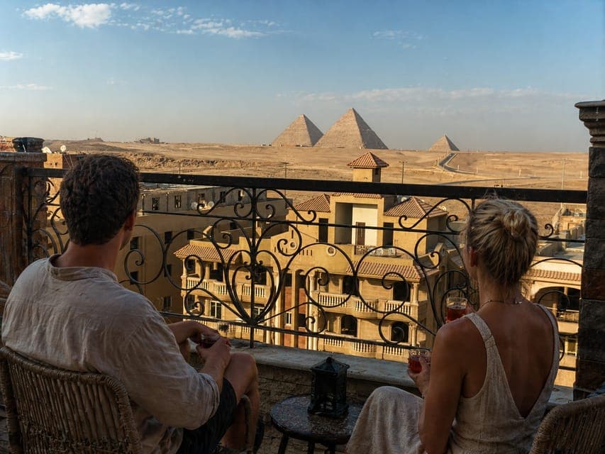 Marsa Alam : Cairo 2-Day Tour with Luxury Pyramids View Stay