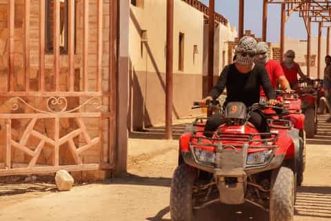 Hurghada: Sunset Quad Bike, Camel w/ Opt Stargazing and BBQ