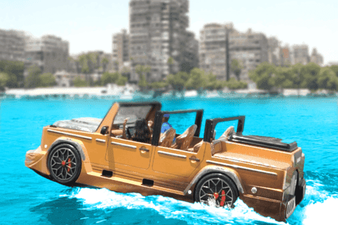 Cairo: Jetcar Experience with Scenic Nile & City Views