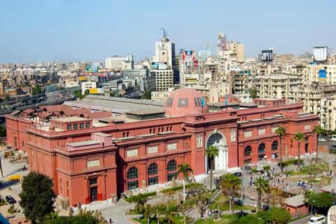 From Alexandria: Pyramids, Egyptian Museum & Coptic Cairo.