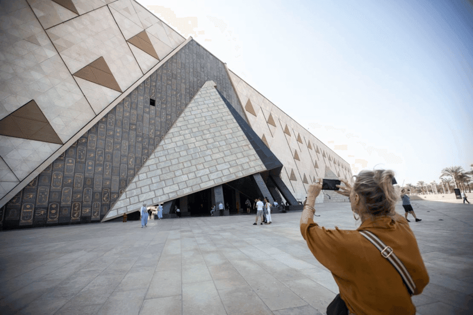 Grand Egyptian Museum, Pyramids, Sphinx & Authentic Lunch