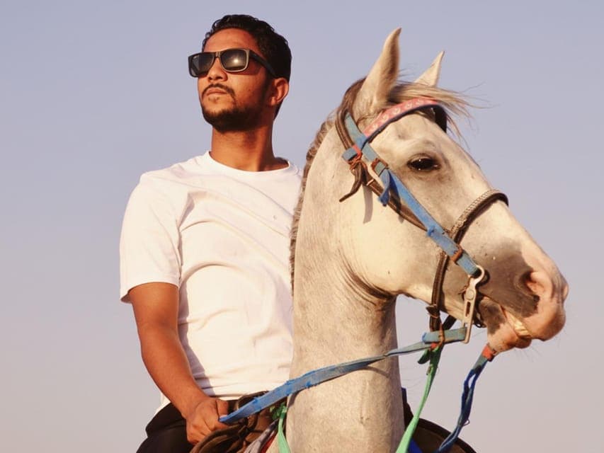 El Gouna: Desert & Sea Horse Riding With Swimming Optional