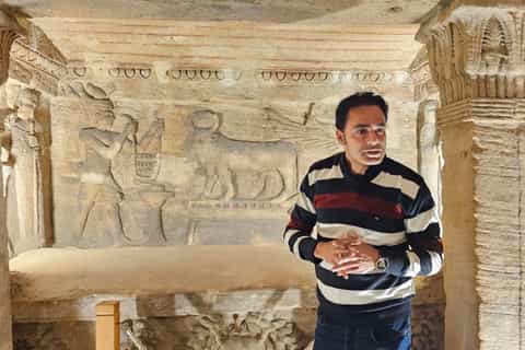 Catacombs of kom el shoqafa Guided Walking Tour