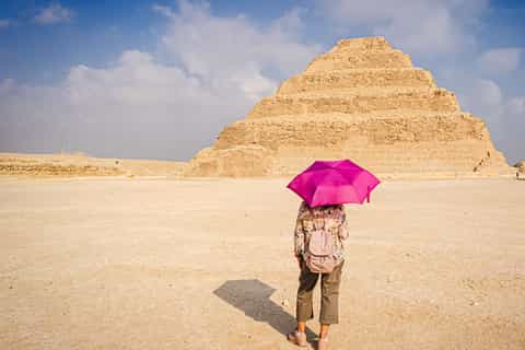 Cairo: Djoser Pyramid & Memphis Private tour with transfers.