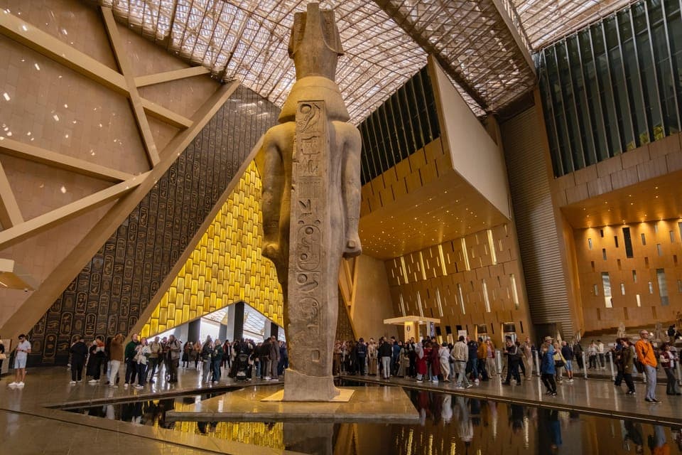 Grand Egyptian Museum & Khan El Khalili Bazaar Guided Tour