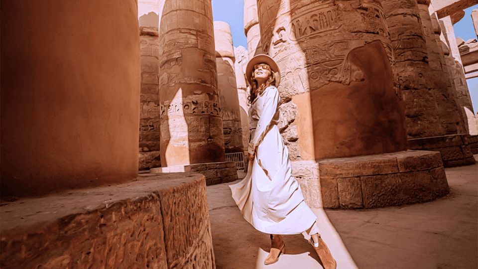 From Cairo: Immersive Luxor Attractions Day Tour by Flight