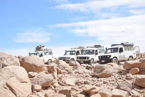 Hurghada: Desert Safari with Camel Ride & Dinner Show