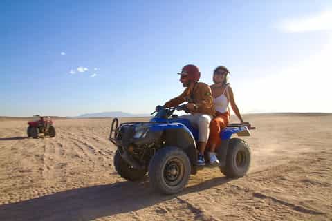 Sahl Hasheesh: Quad Bike Desert Safari with Hotel Pickup