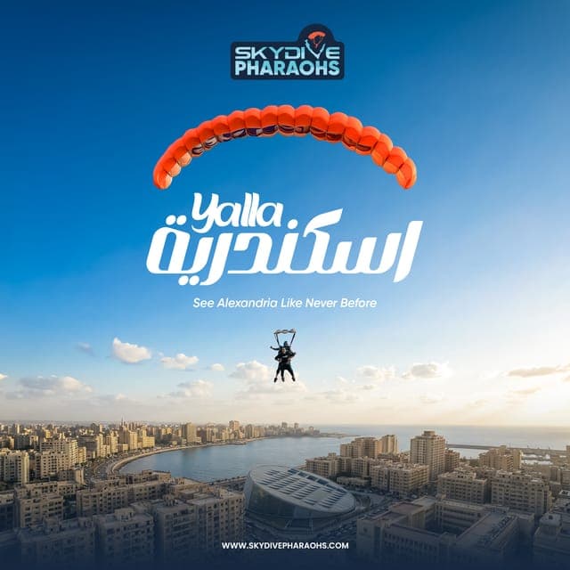 Alexandria: Tandem Skydive with Video and Refreshments