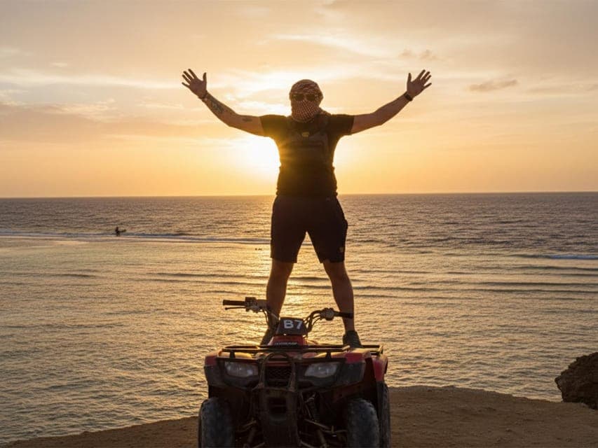 Hurghada: Morning Quad Bike & ATV Adventure Along a Red Sea