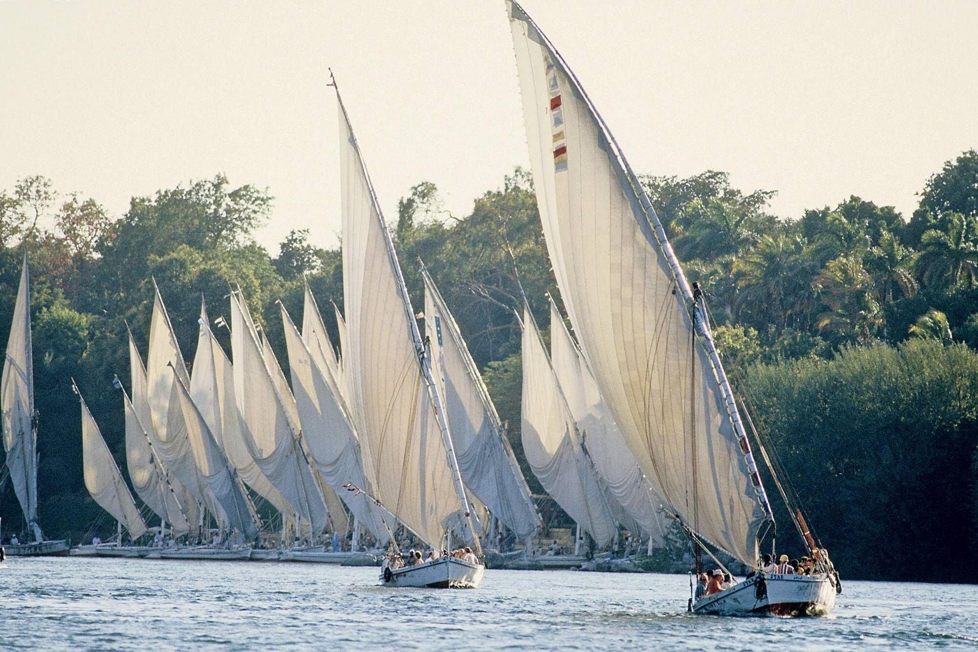 Private Luxor Full Day & Lunch in a Felucca Sail Boat