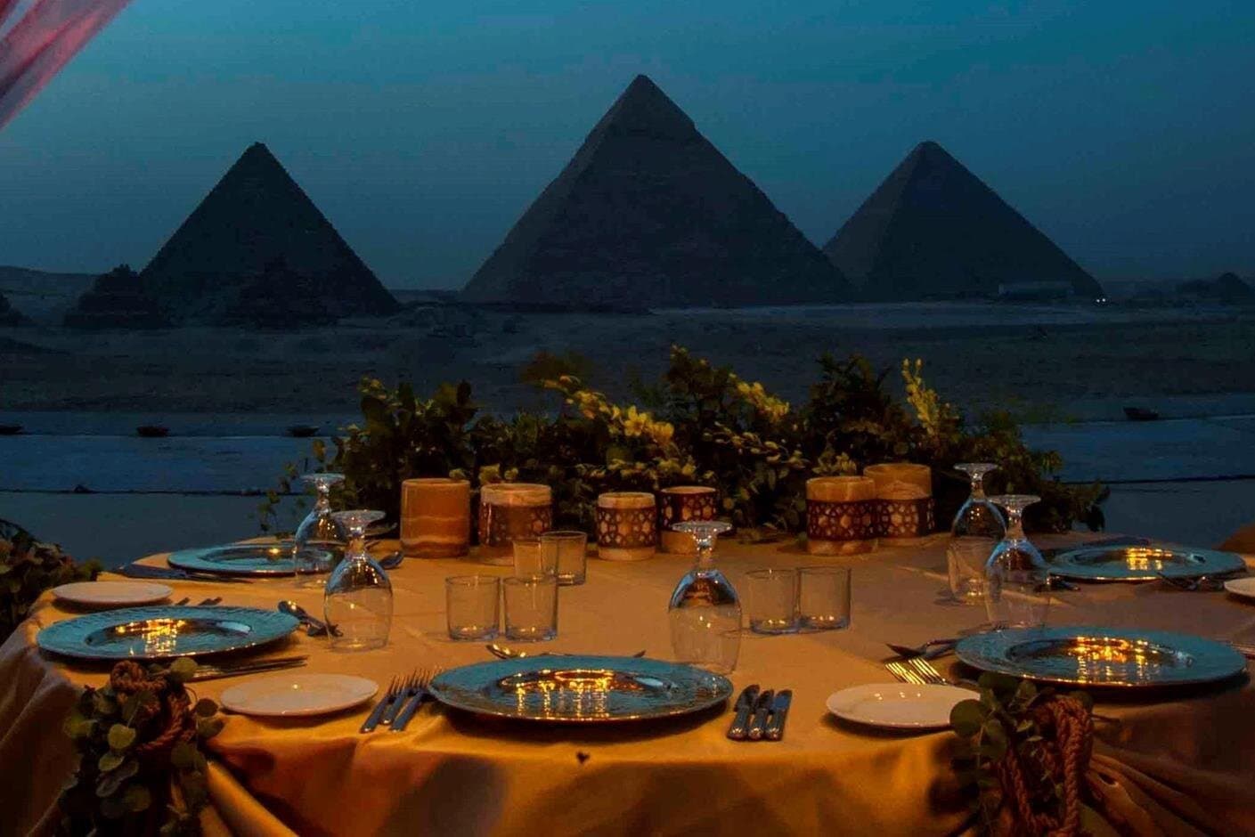 Sound & Light show at Giza Pyramids with dinner