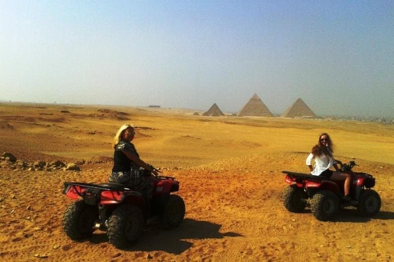 Quad Bike Ride at The Pyramids Of Giza