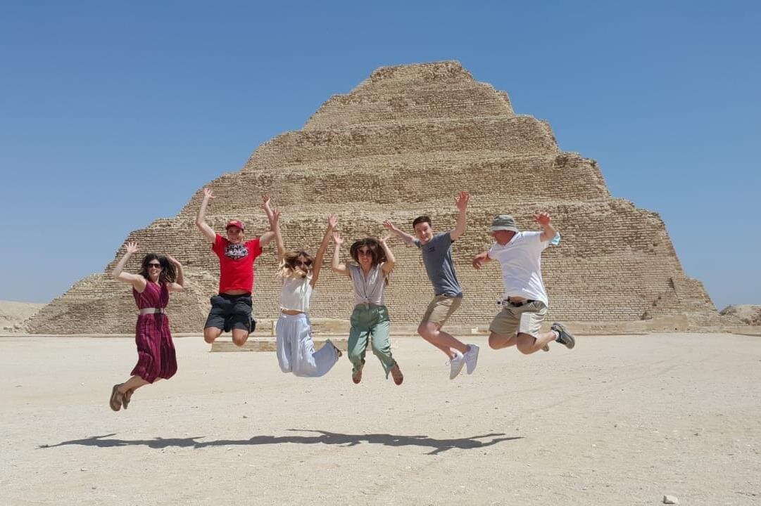 Giza Pyramid, Sakkara & Dahshur Full Day Private Guided Tour