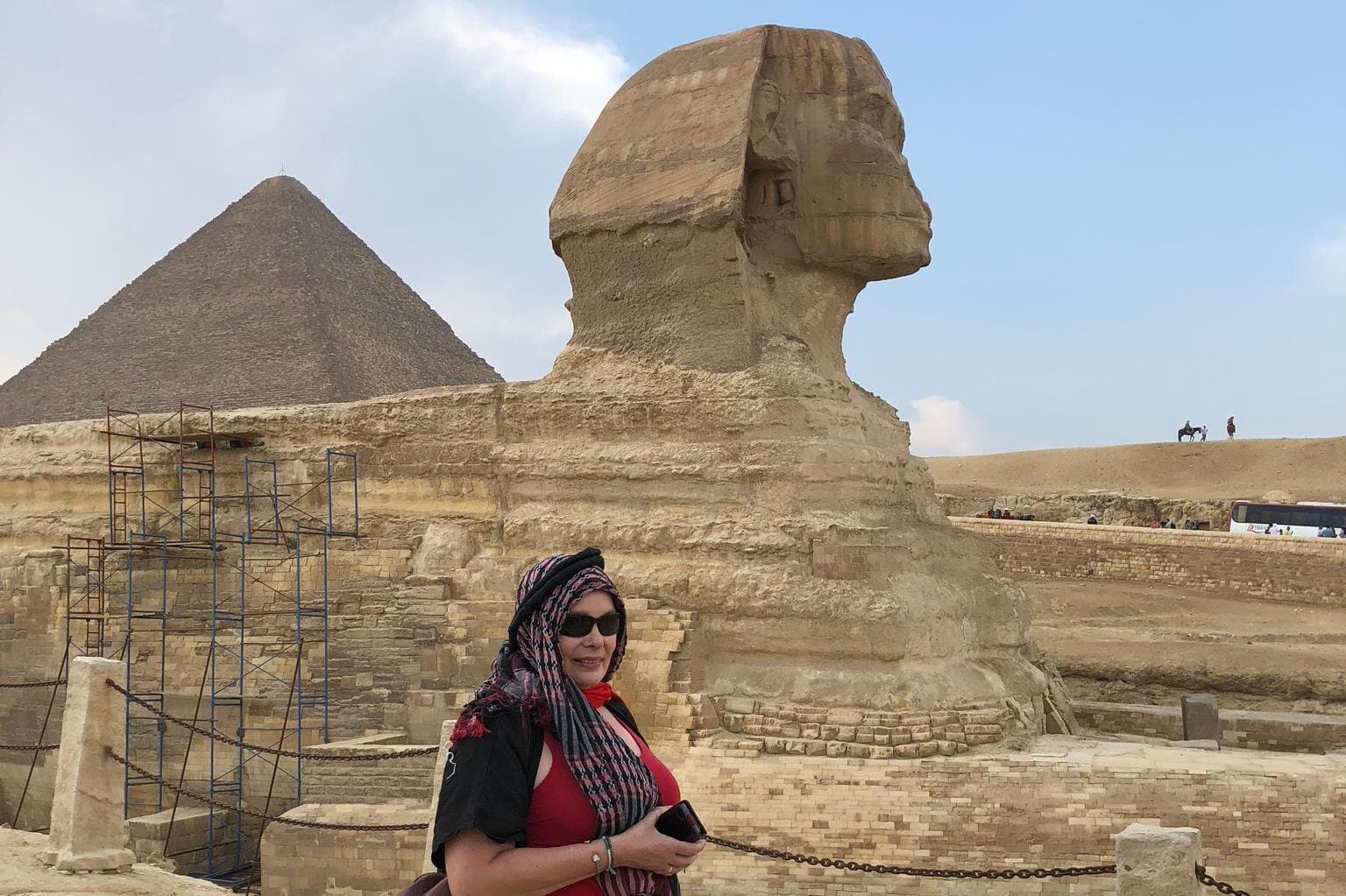 luxury pyramids of Giza,sphinx +Khufu restaurant VIP day tour