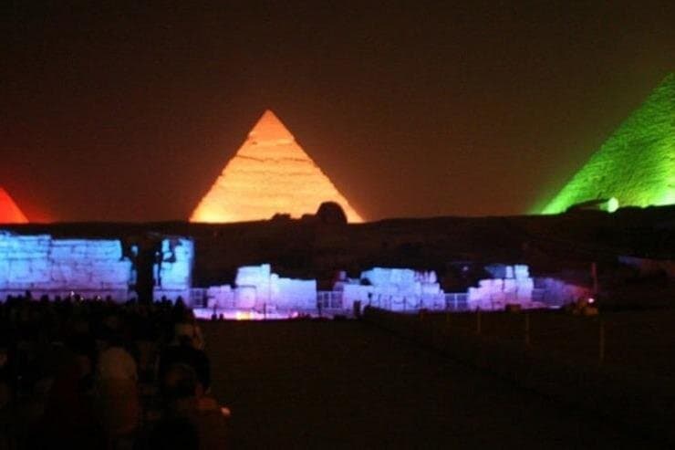 2-Hour Sound and Light Show at Giza Pyramids