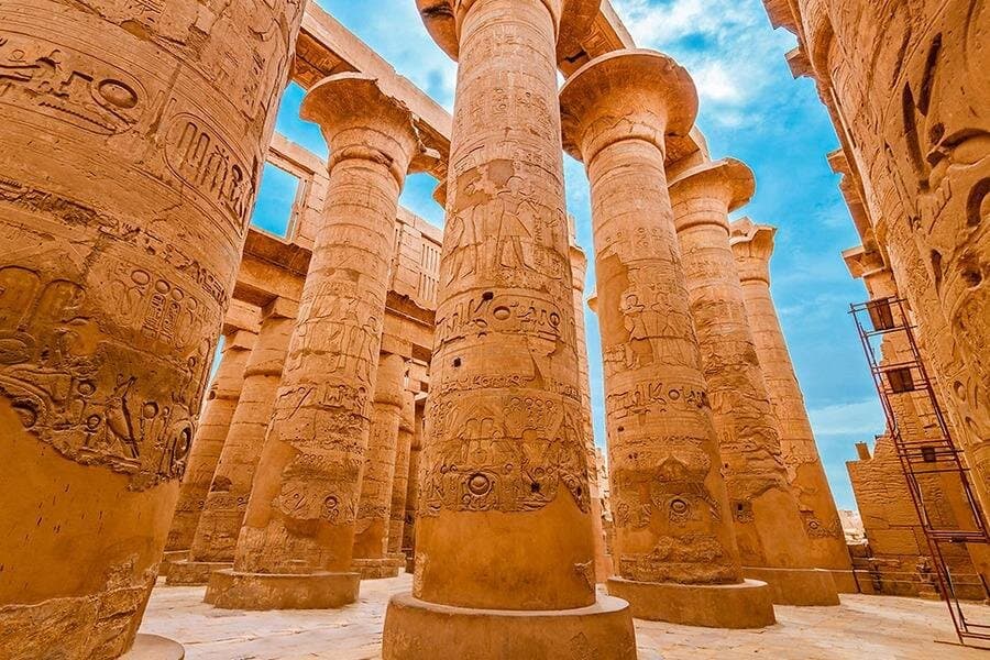 Private tour of Karnak Temple,Luxor Temple,and Felucca experience