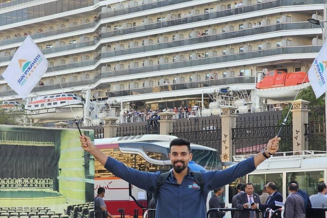 From el sokhna Port: Giza Pyramid & Grand Egyptian Museum Tour