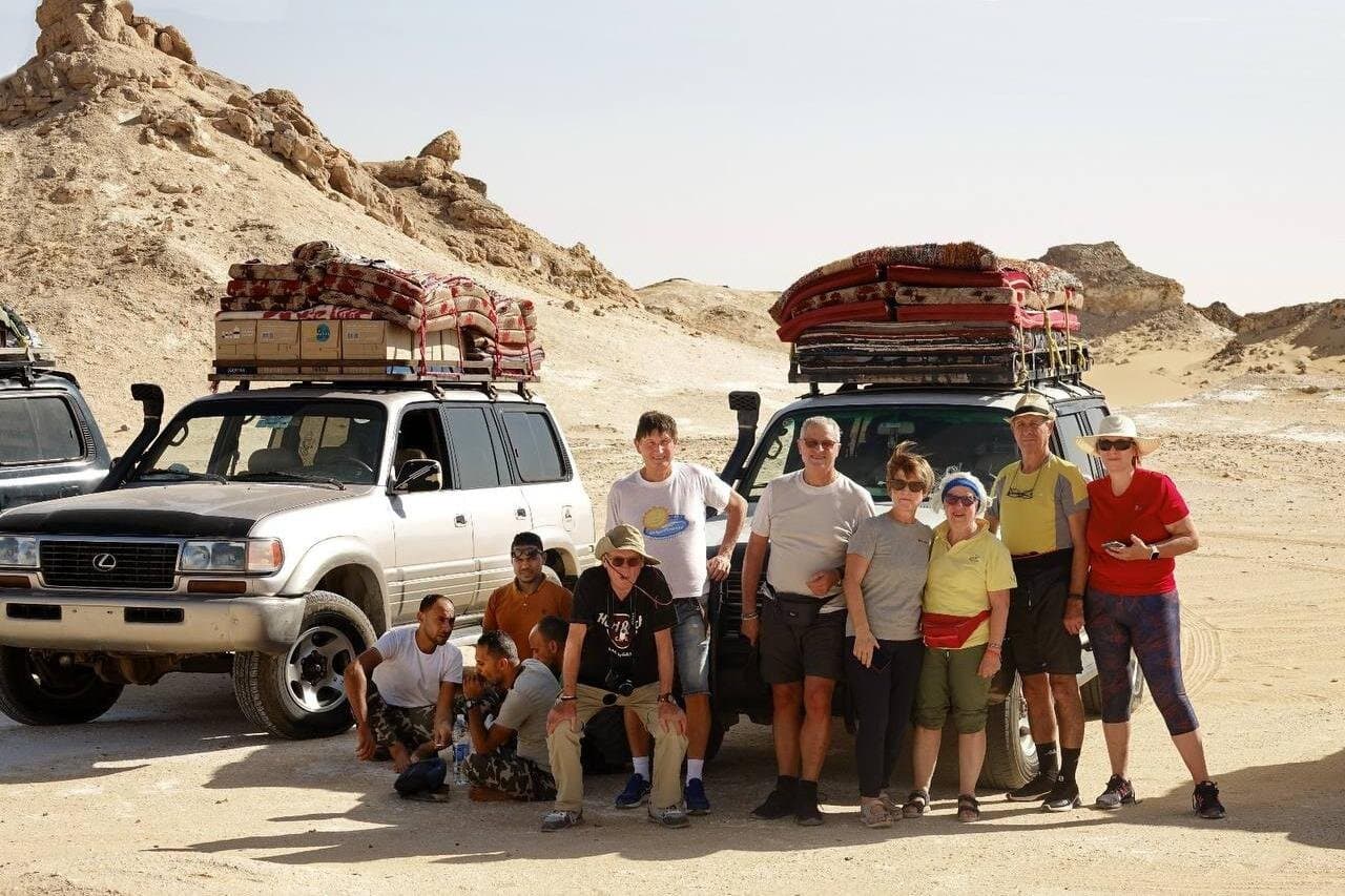 White Desert Safari & Djara Cave Camping – 4 Days / 3 Nights