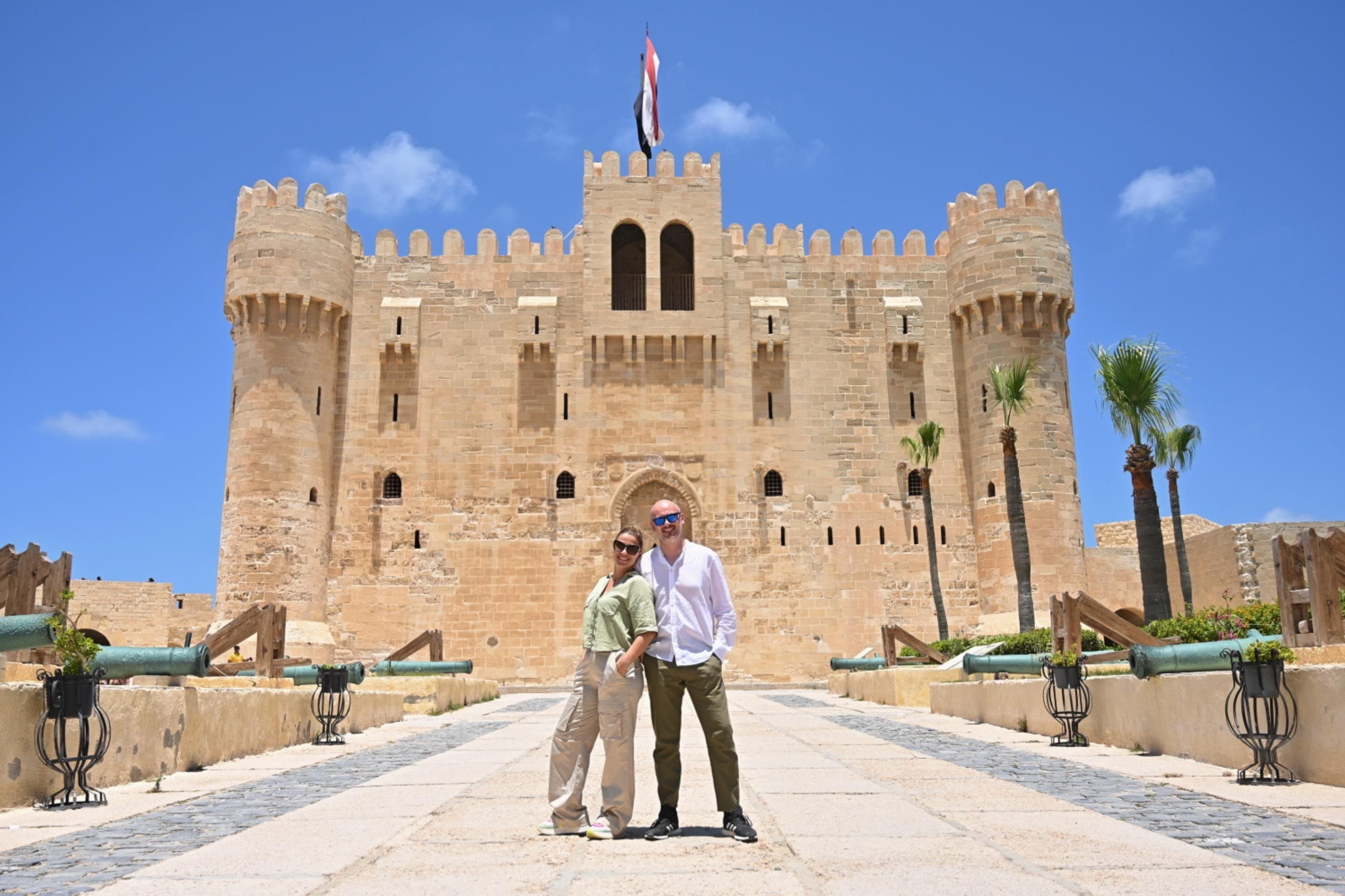 Cairo to Alexandria: Catacombs & Citadel Day Trip with Lunch