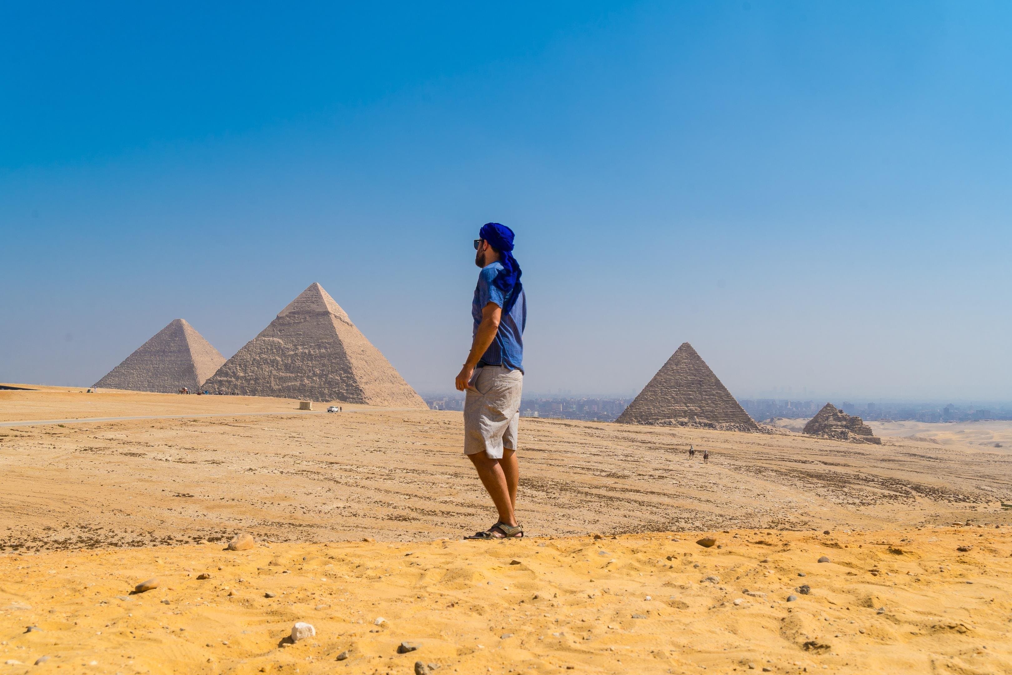 Pyramids Desert Horse Ride: Sunrise or Sunset Adventure