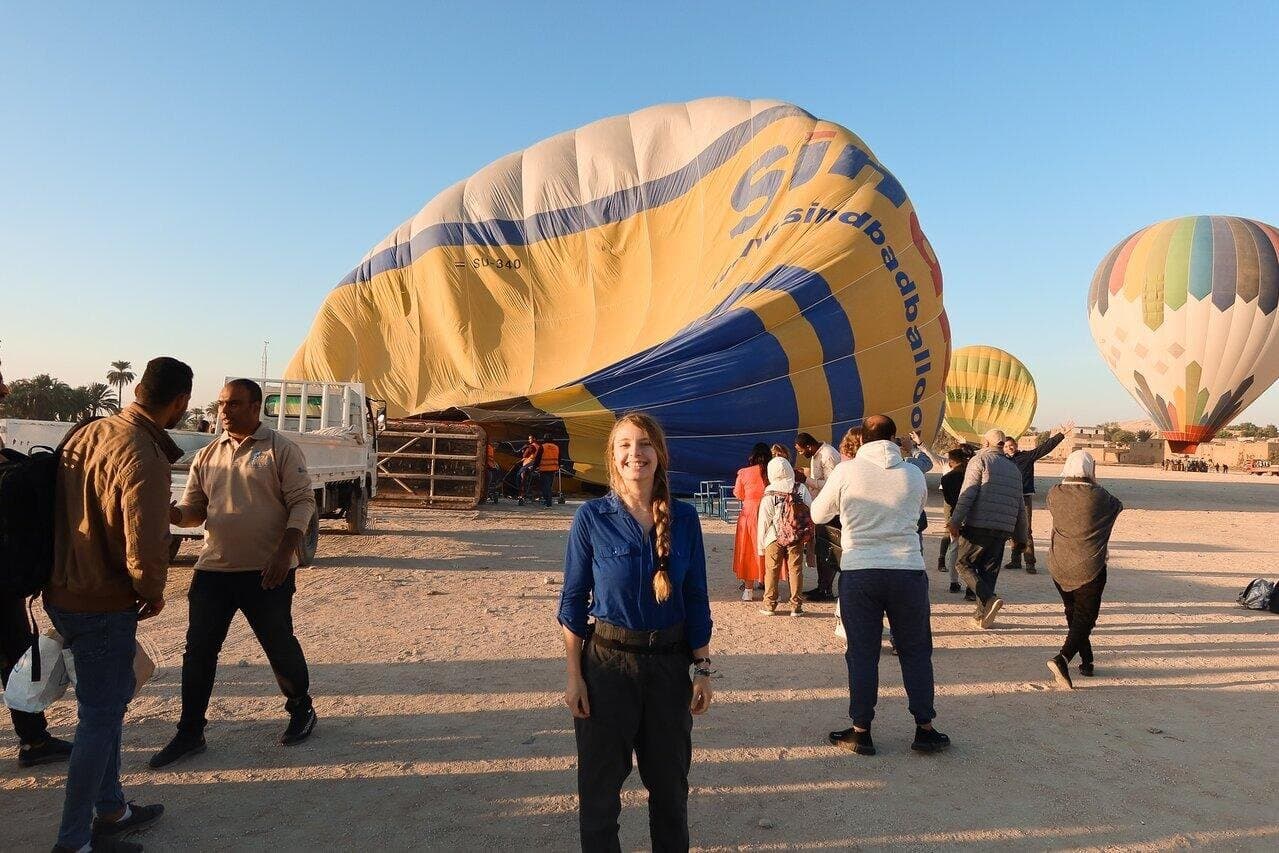 Hot Air Balloon Sunrise Tour in Luxor