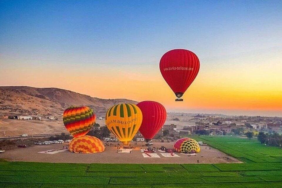 Luxor Hot Air Balloon Ride Tour Including Flight certificate