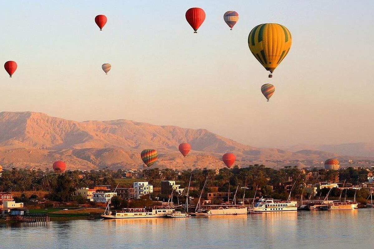 Luxor Hot Air Balloon Adventure Over Ancient Wonders
