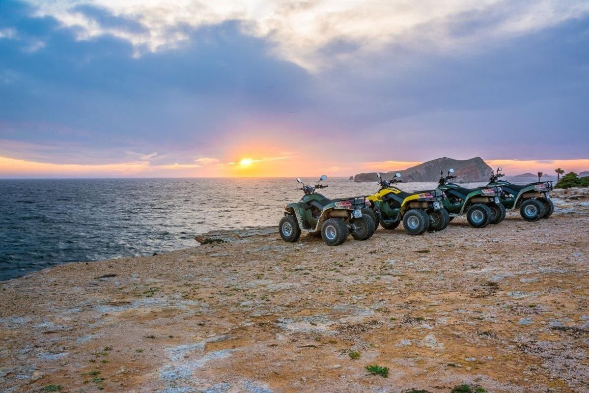 Sunset Quad Tour Along the Sea and Mountains in Hurghada