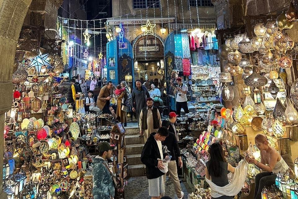 Cairo by night and Khan el Khalili Bazaar Tour