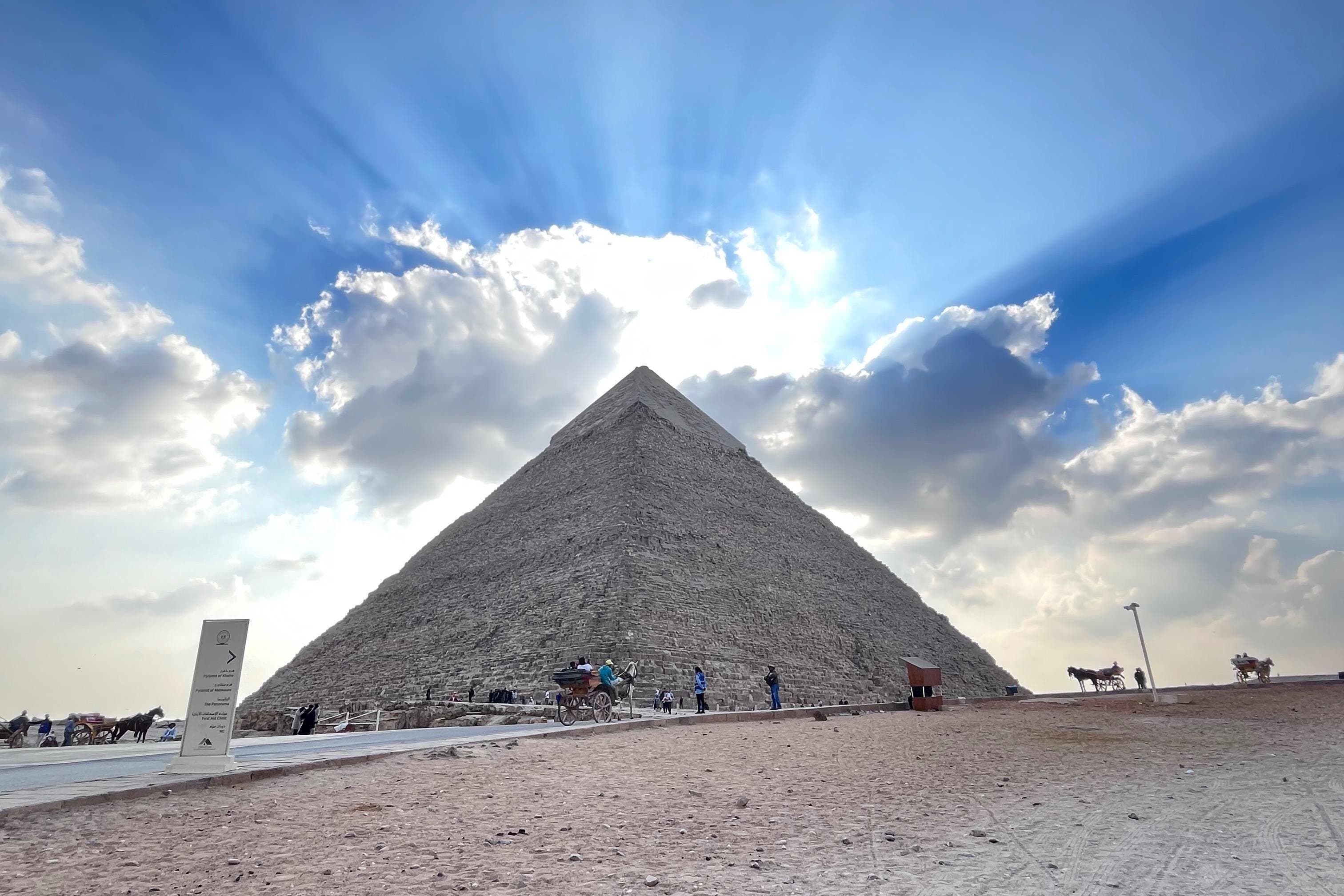 Day Tour To Giza Pyramids, Great Sphinx, Saqqara Pyramids & Memphis Capital