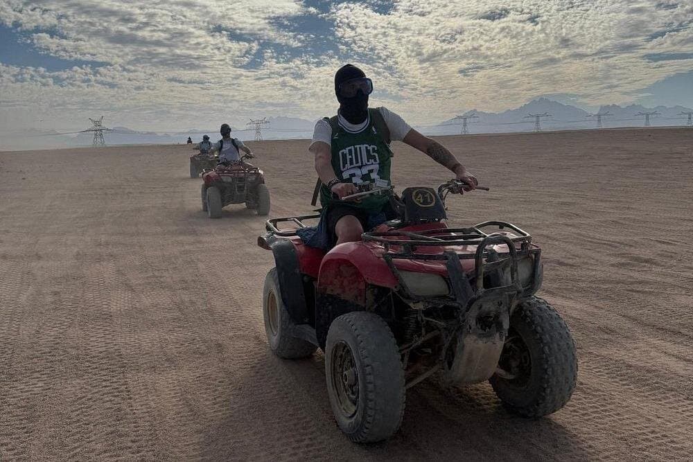 Thrilling 3-Hour ATV Desert at Sunrise or Sunset –Sharm El Sheikh
