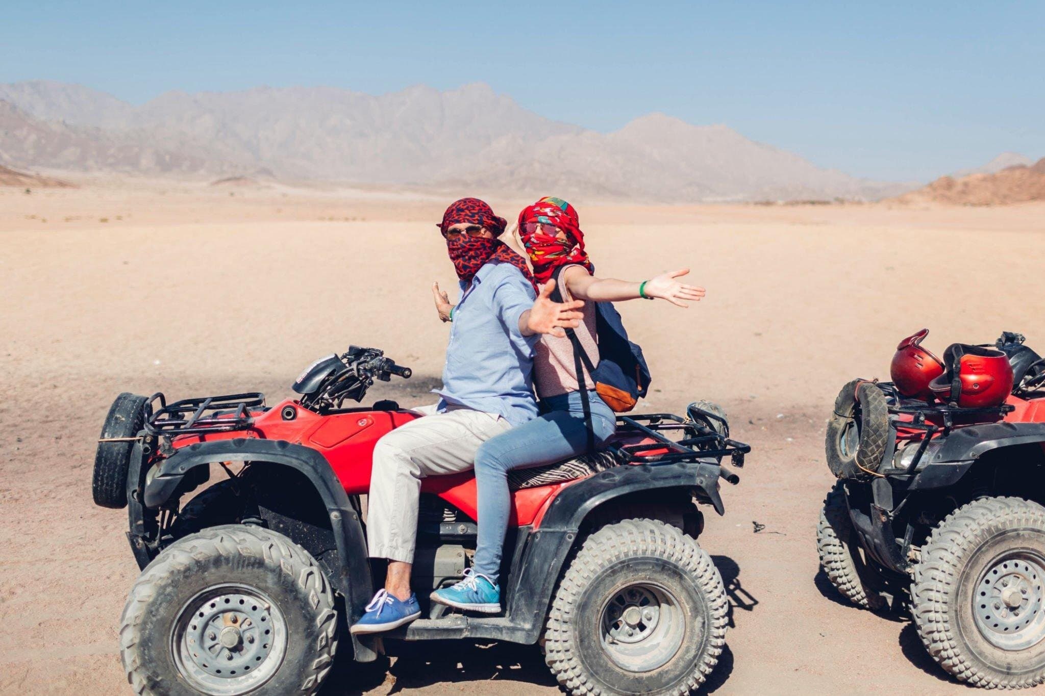 Hurghada - Family ATV Safari & Buggy with Dinner & Show