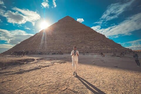 Giza Pyramids Sphinx Memphis and Sakkara Tour